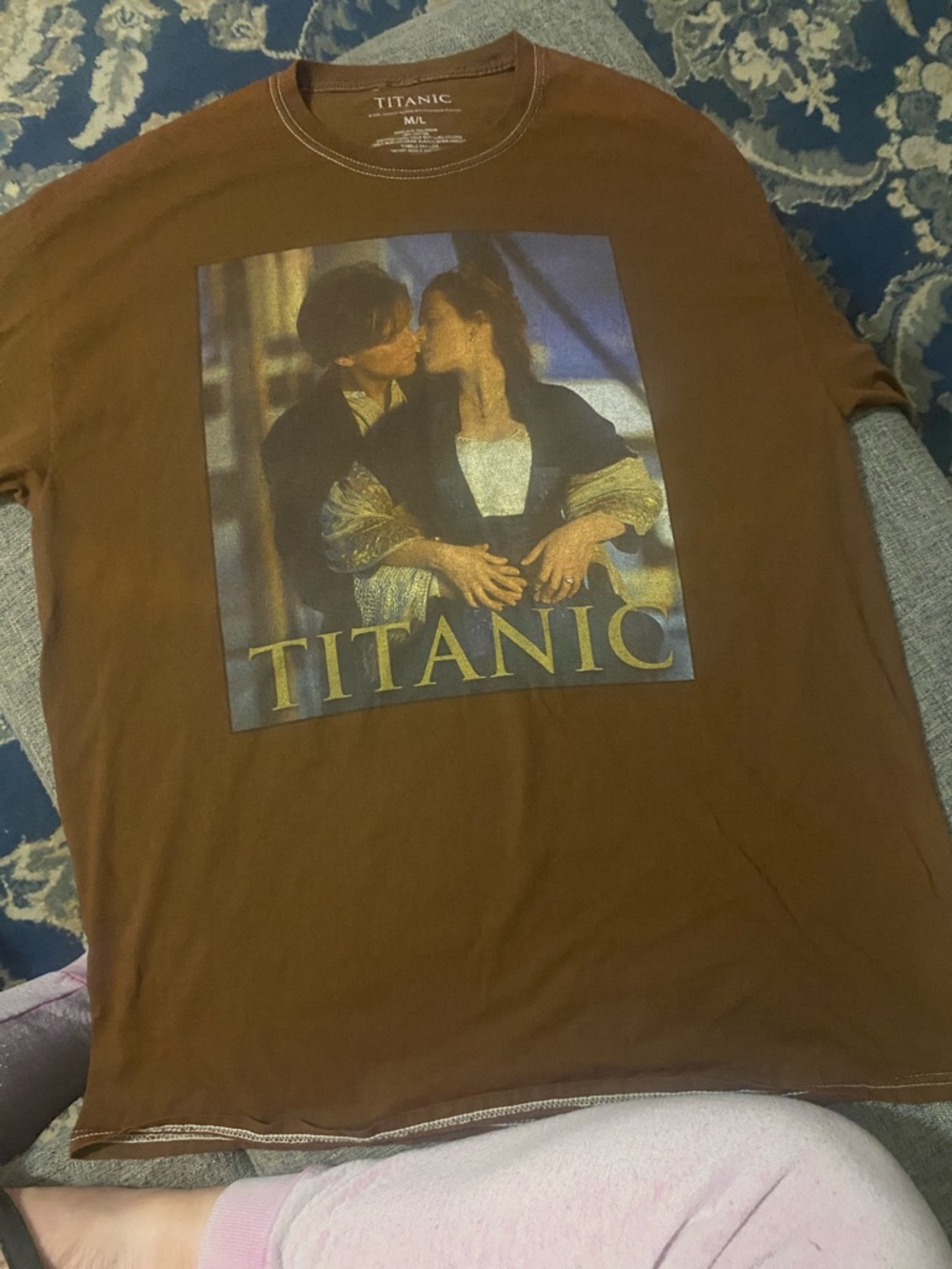 Titan Brown Titanic Graphic Short Sleeve Tee